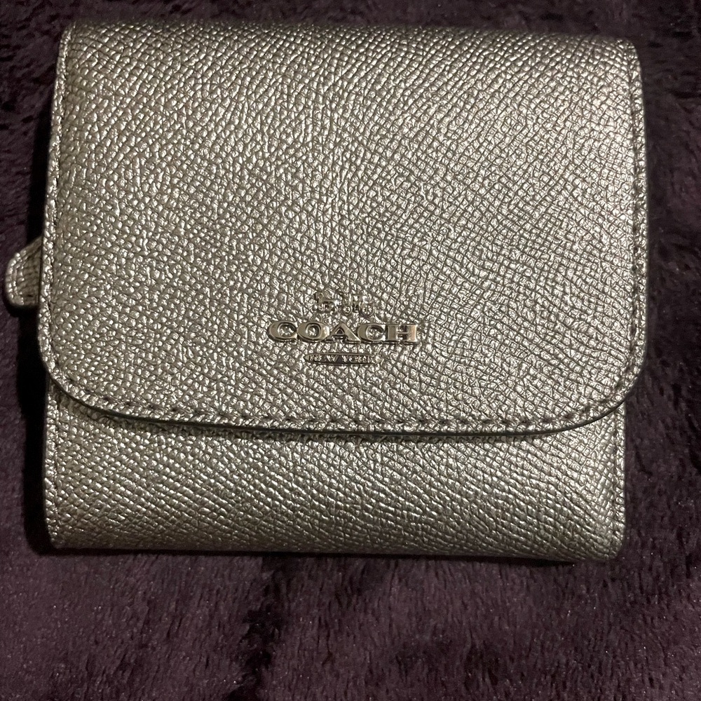 COACH snap closure wallet